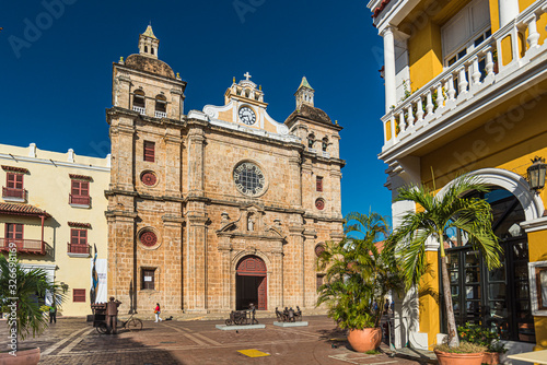 Iglesia de San Pedro Claver, en el centro histórico de Cartagena