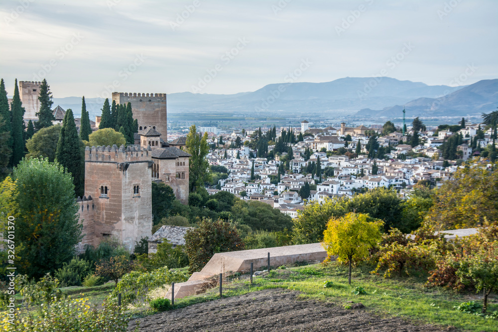 Granada city, Monument of the Alhambra, Andalusia, Spain