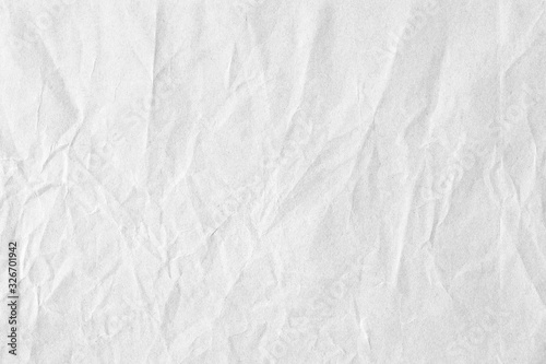 Grey crumpled background paper texture