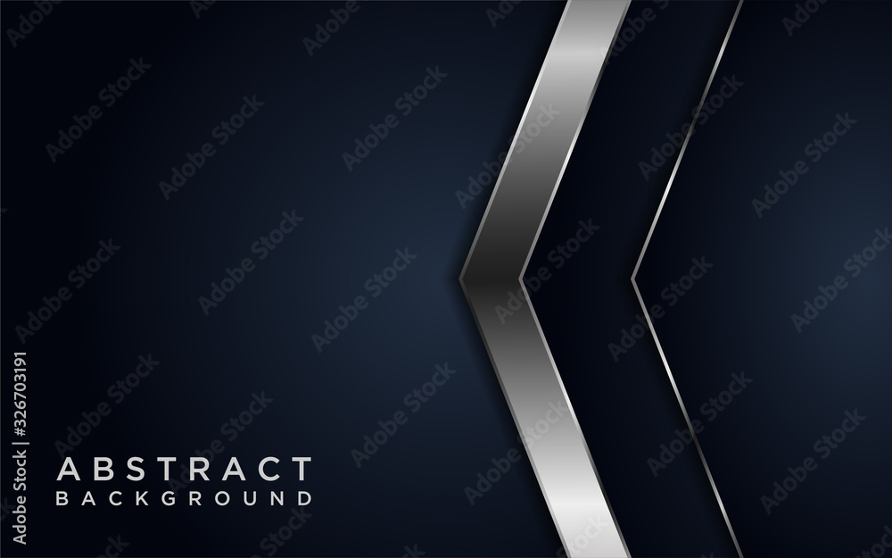 Abstract dark grey with golden lines in 3d abstract style background Abstract dark grey with golden lines in 3d abstract style background