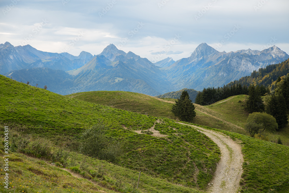 Fototapeta premium French Alps in France