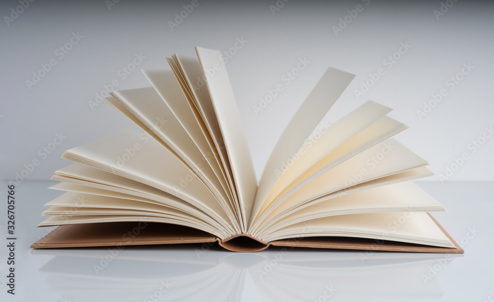 Fototapeta premium Book with low light for educational concept.