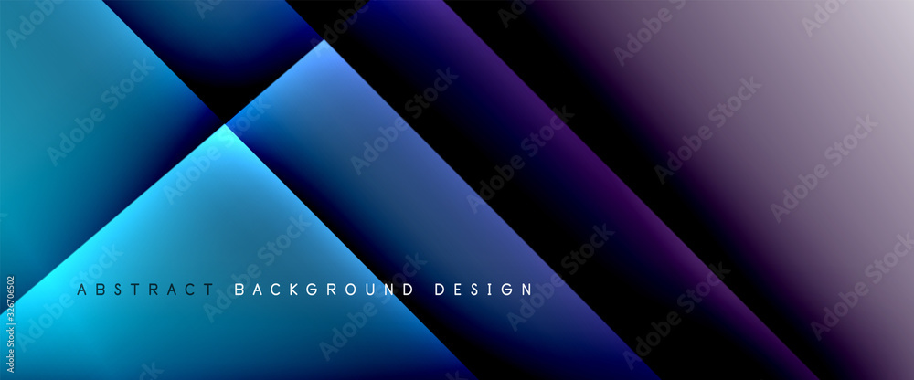 Obraz premium Trendy simple fluid color gradient abstract background with dynamic straight shadow line effect. Vector Illustration For Wallpaper, Banner, Background, Card, Book Illustration, landing page