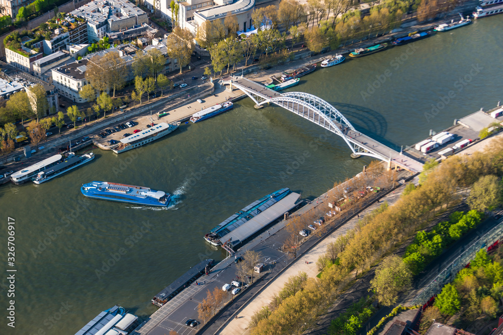 Obraz premium Paris skyline