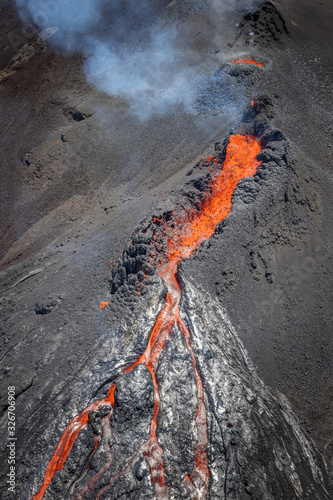 Eruption du 10 février 2020 - Cratère Marco