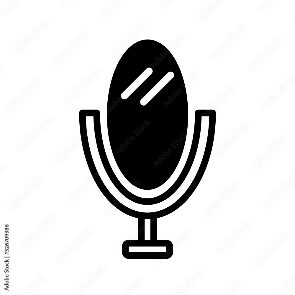 mirror icon design vector template mirror icon design vector template