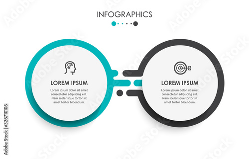 Vector infographic template