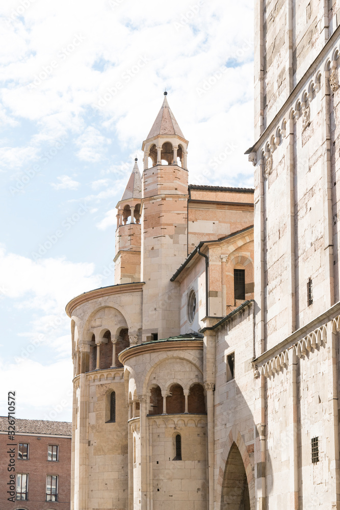 Cathedral of Saint Mary of the Assumption and Saint Geminianus. Modena, Italy