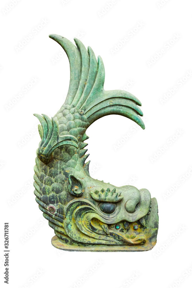 Fototapeta premium Japanese Mythological Fish Sculpture, Tokyo Japan
