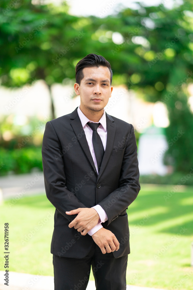 Businessman staff portrait with natural lighting Businessman staff portrait with natural lighting