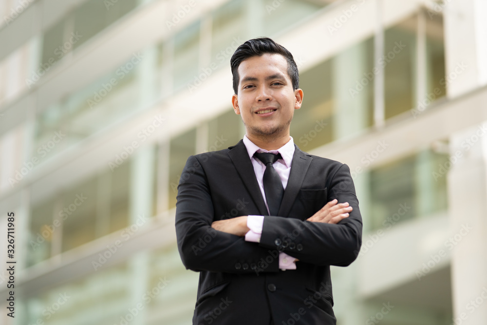 Businessman staff portrait with natural lighting Businessman staff portrait with natural lighting