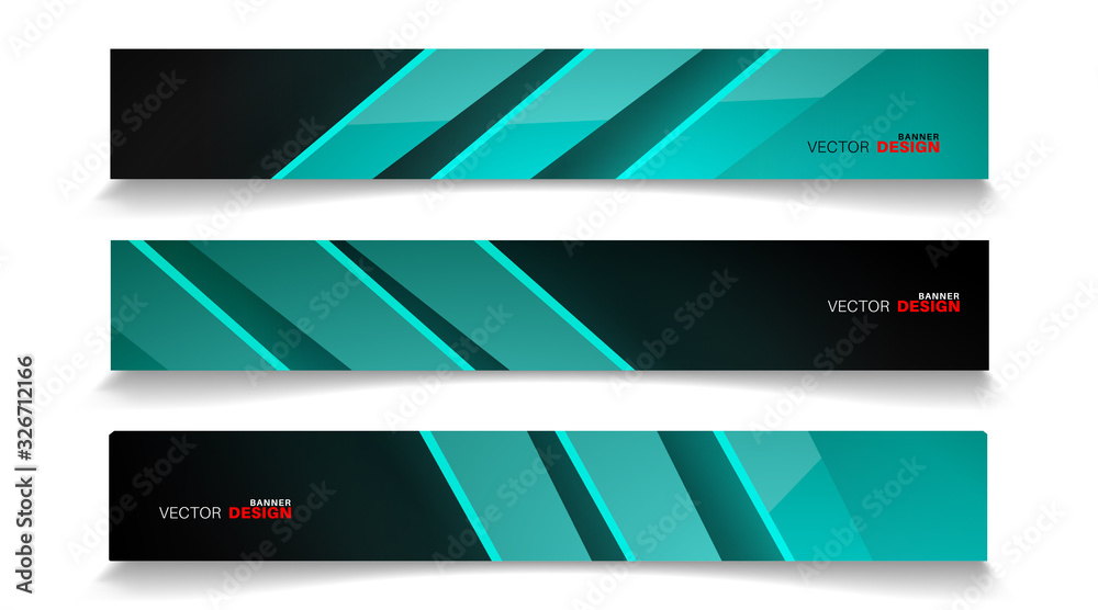 set banner abstract background . vector editable for your design set banner abstract background . vector editable for your design