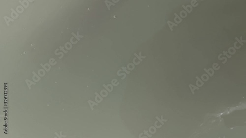 salt of the dead sea in human hands