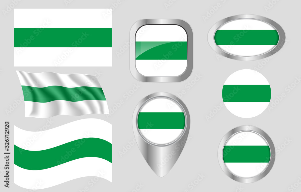 Flag of Groningen city, Netherlands Flag of Groningen city, Netherlands