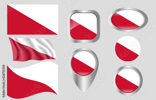 Flag of Utrecht city, Netherlands Free Download Flag of Utrecht city, Netherlands - GFXLoad