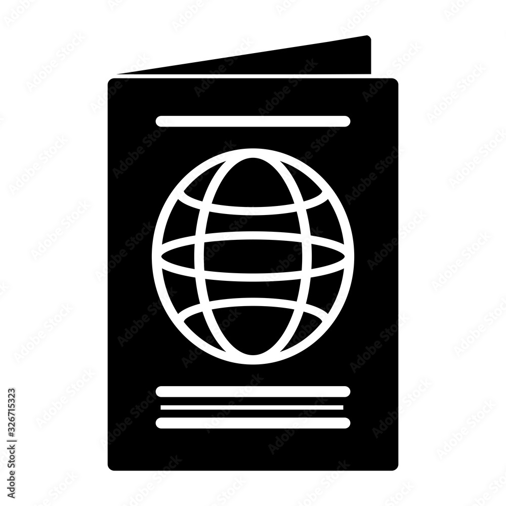 passport icon design template passport icon design template