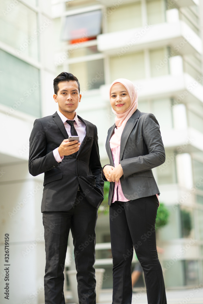Partner of corporate staff with natural lighting. Partner of corporate staff with natural lighting.