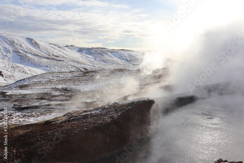 Gorące źródła, Islandia