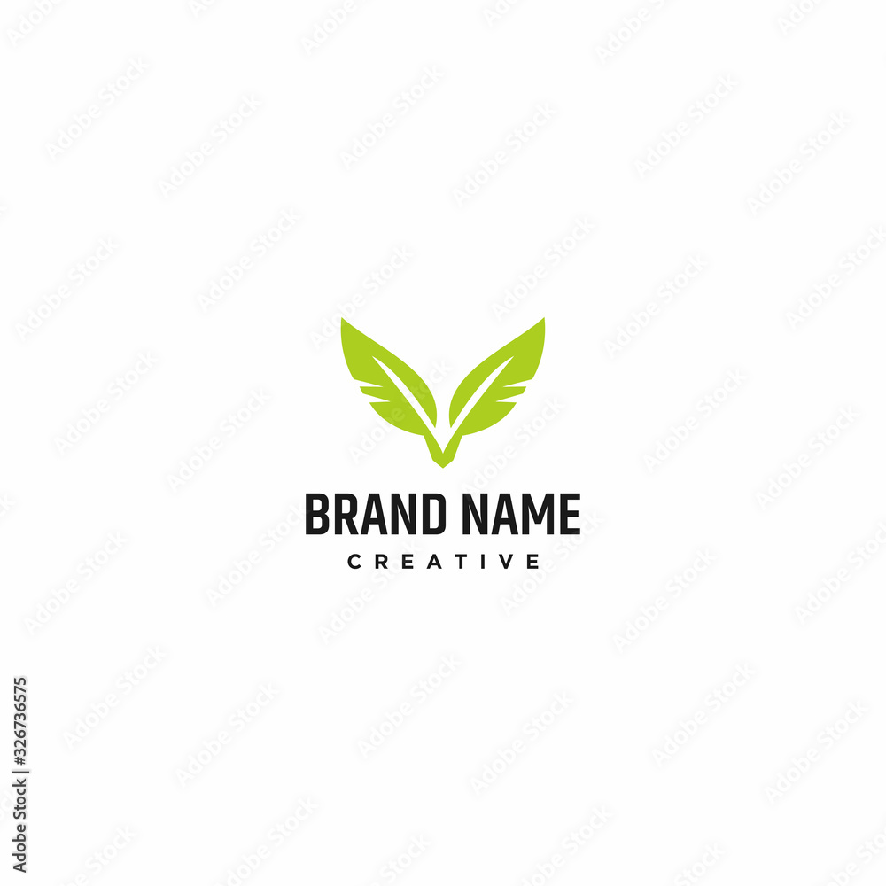  Vector nature of green logo design templates - emblems for holistic medicine centers, yoga classes, natural and organic food products and packaging - made with leaves and flowers