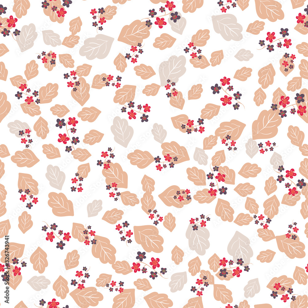 Flower simple seamless pattern graphic design for paper, textile print, page fill. Floral background with hand drawn wild flowers, herbs and leaves. Cute design for girls, kids. Flower simple seamless pattern graphic design for paper, textile print, page fill. Floral background with hand drawn wild flowers, herbs and leaves. Cute design for girls, kids.