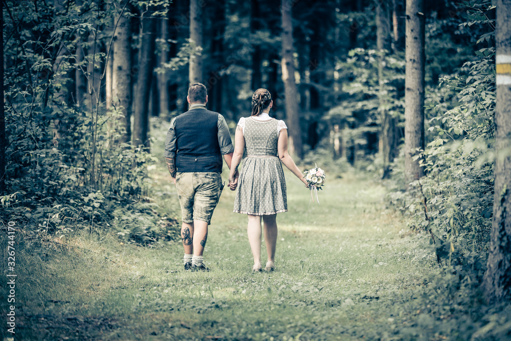 Fototapeta premium Hochzeit