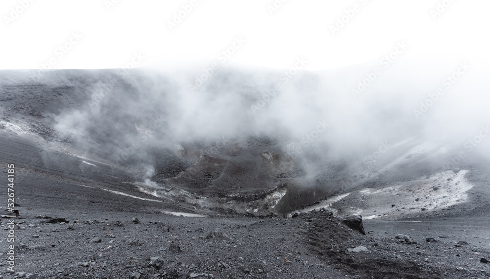 Paisajes, montañas, rios, volcanes, Colombia. Purace