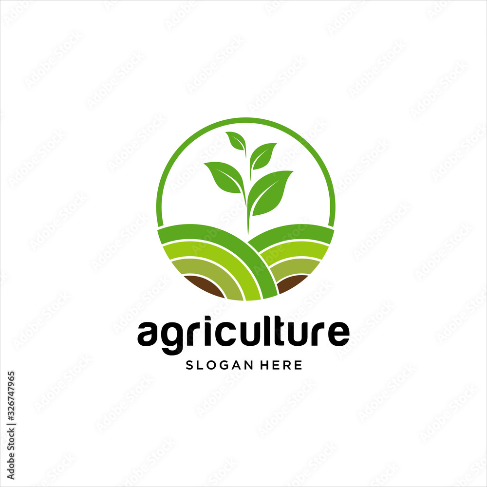 Agriculture Logo Template Design Vector, Emblem, Design Concept, Creative Symbol, Icon Agriculture Logo Template Design Vector, Emblem, Design Concept, Creative Symbol, Icon