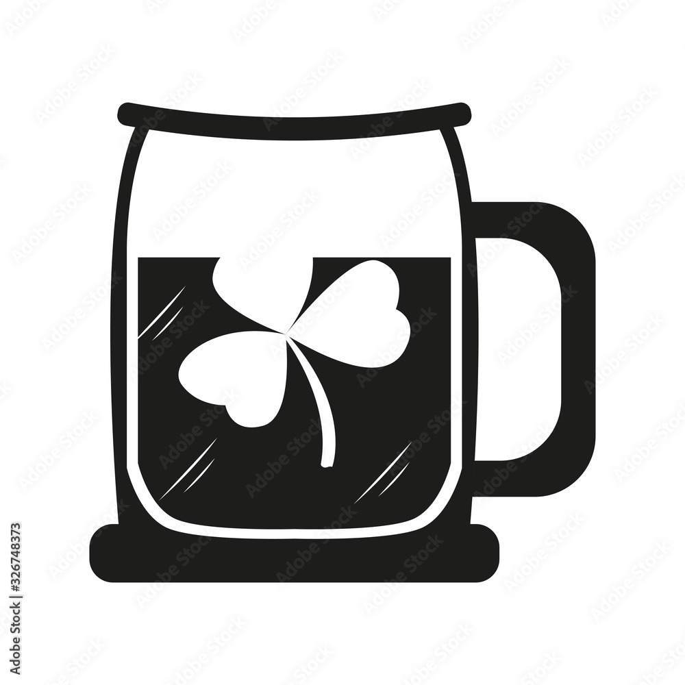 Isolated beer mug Isolated beer mug