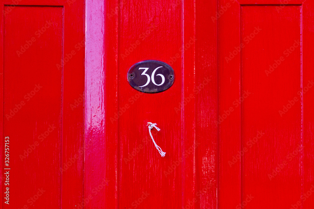 Fototapeta premium Lucky number 36