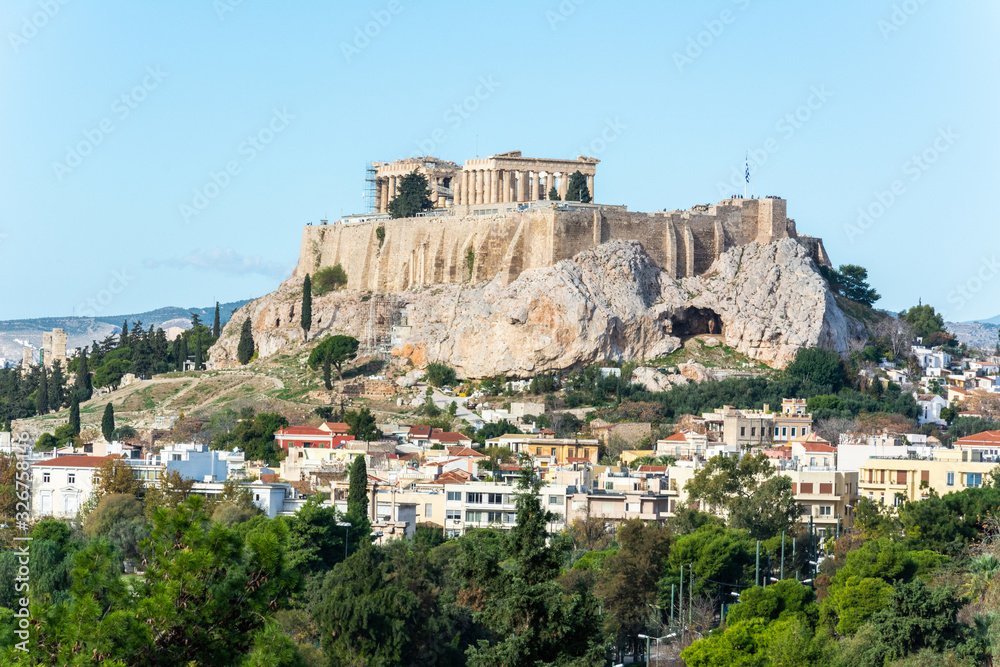 View of Athens, Greece, with Acropolis
