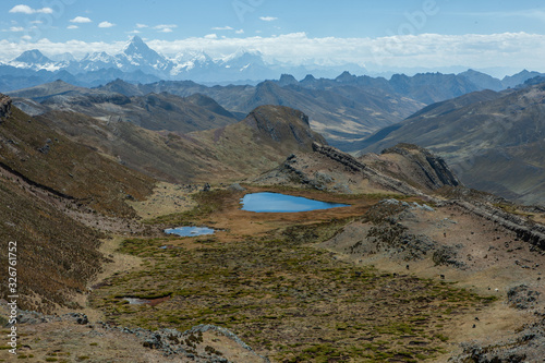 Huascar  n National Park Peru Mataraju mountains Yungay Cordillera Blanca