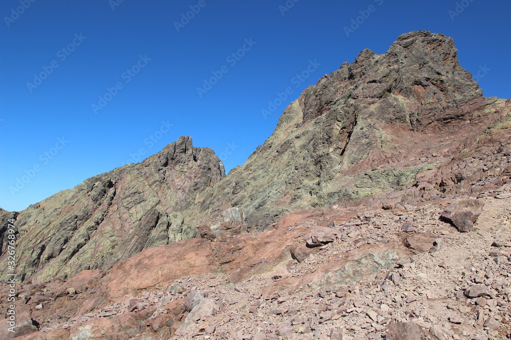 view of mountains