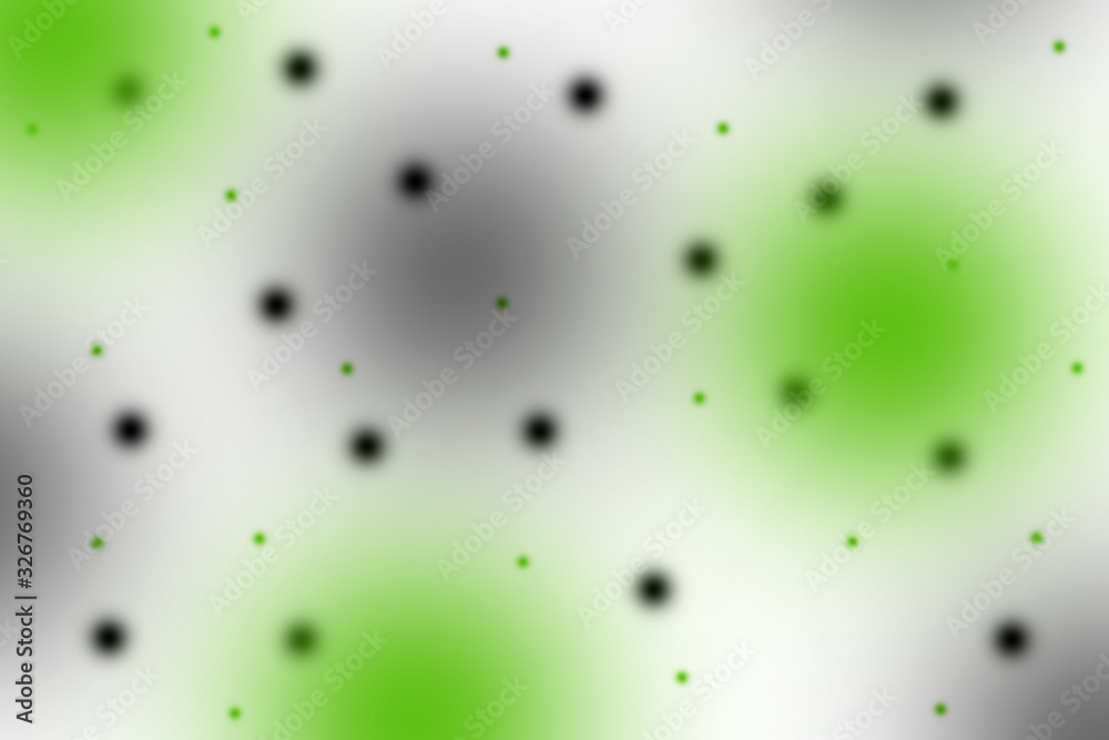 Grün-Schwarze punkte auf einem Hintergrund. Grün-Schwarze punkte auf einem Hintergrund.