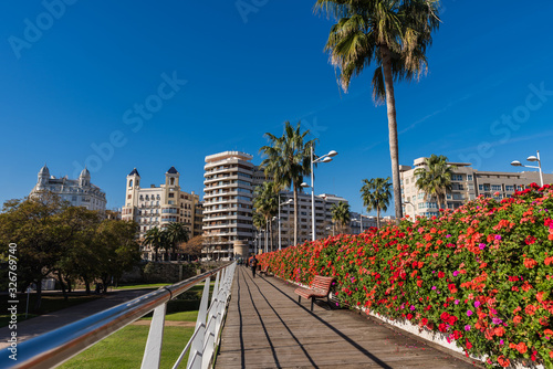 Valencia – Puente de las Flores Bridge, Spain photo