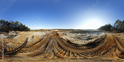 Sand Mine HDRI Panorama