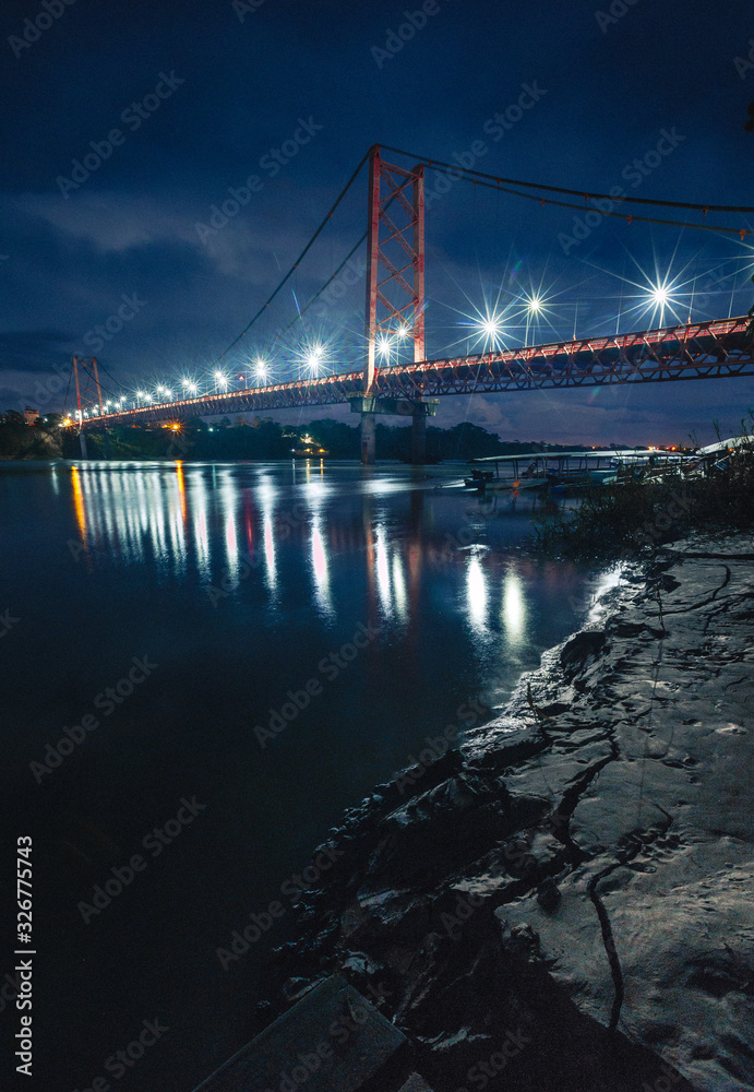 Fototapeta premium bridge at night 