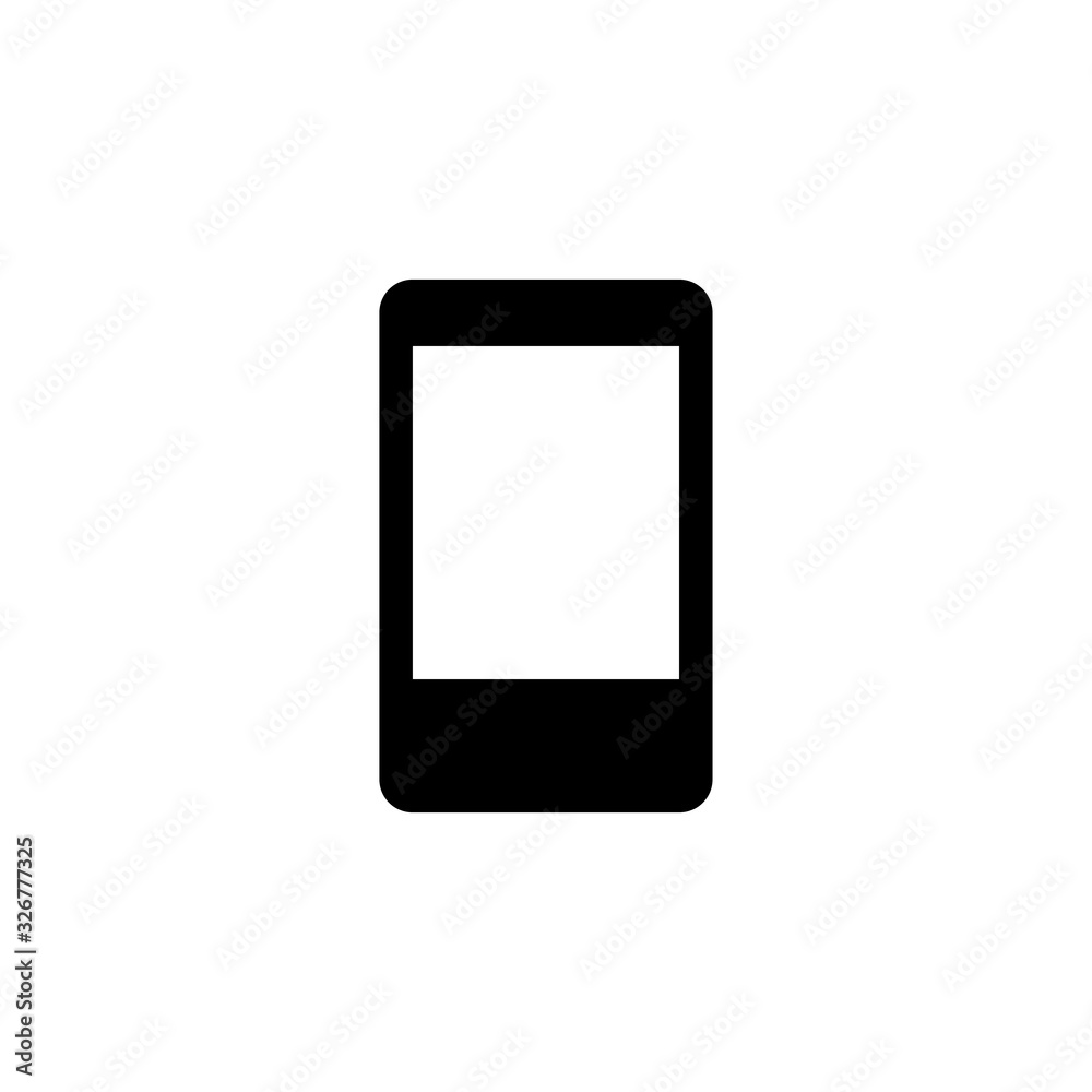 Mobile phone icon. Device button. Logo design element Mobile phone icon. Device button. Logo design element