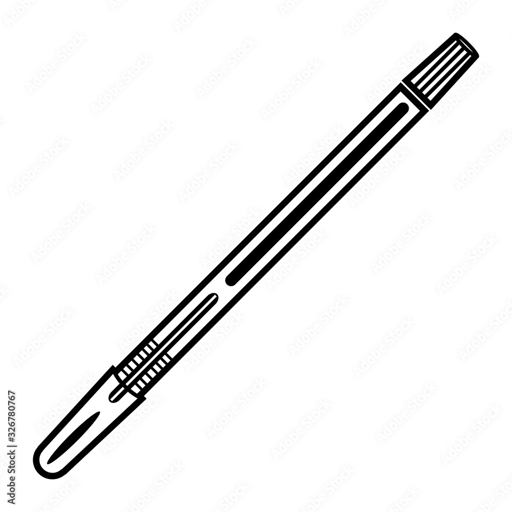 pen icon vector template