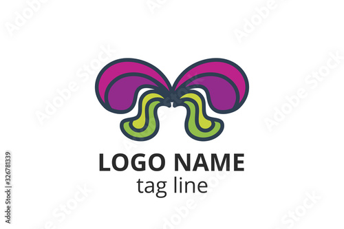 butterfly logo