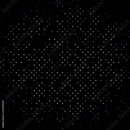 Abstract dots mosaic illustration. Dotted.