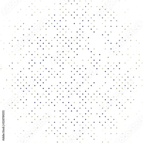 Abstract dots mosaic illustration. Dotted.