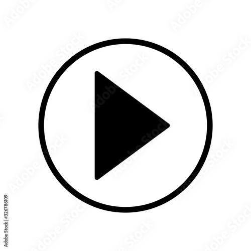 play icon vector template Free Download play icon vector template - GFXLoad