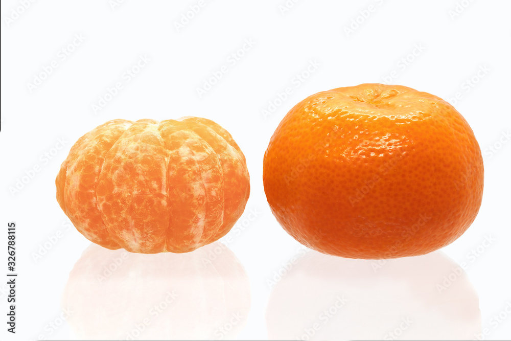 mandarin oranges isolated on white background mandarin oranges isolated on white background