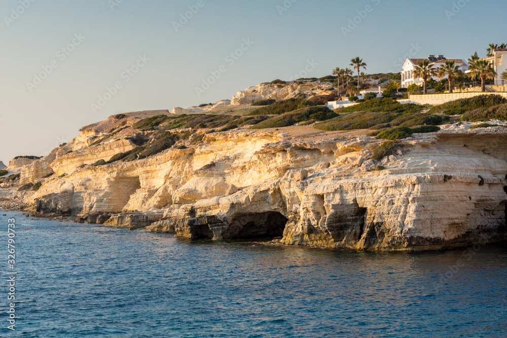 cyprus coastal line near pafos