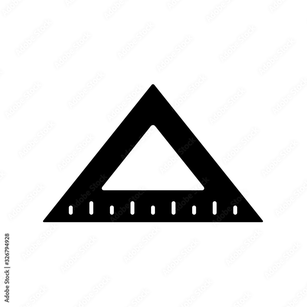 ruler icon vector template ruler icon vector template