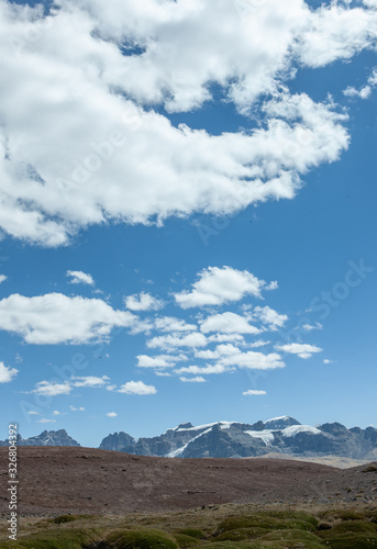 National Park Huascaran Peru South America Andes. Mataraju Jungay. Cordillera Blanca © A