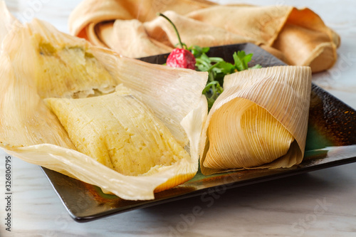 Chili Cheese Corn Tamale
