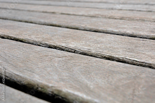 texture with slats on wooden deck
