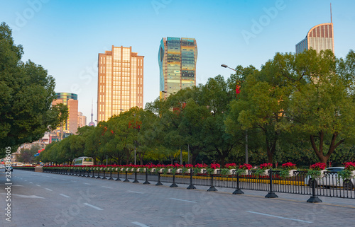 Nanjing Road Pedestrian Street, Shanghai, China photo