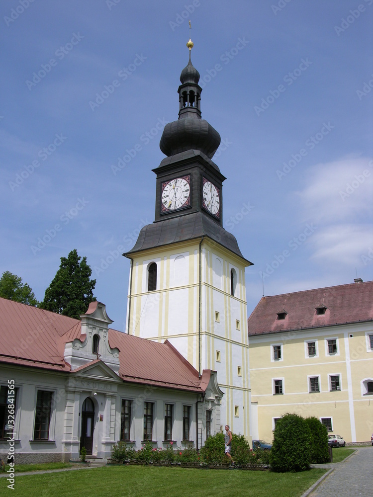 Zdar nad Sazavou, Czech Repub., Tower at Former Cistercian Monastery